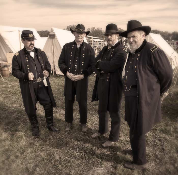 Civil War costumes