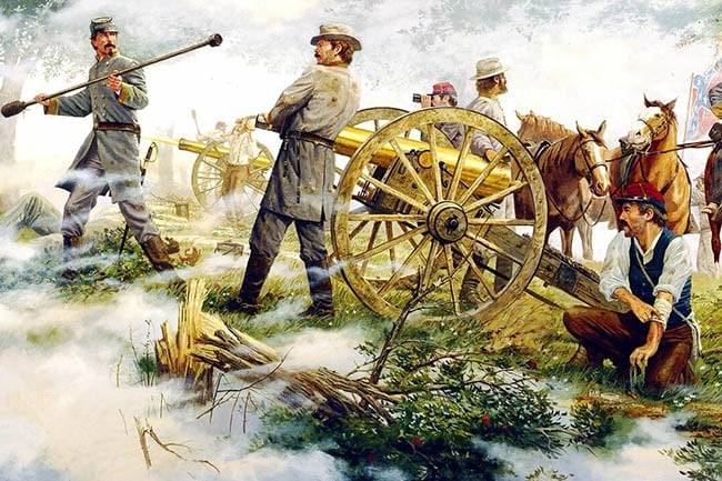 Civil War Longstreet Painting